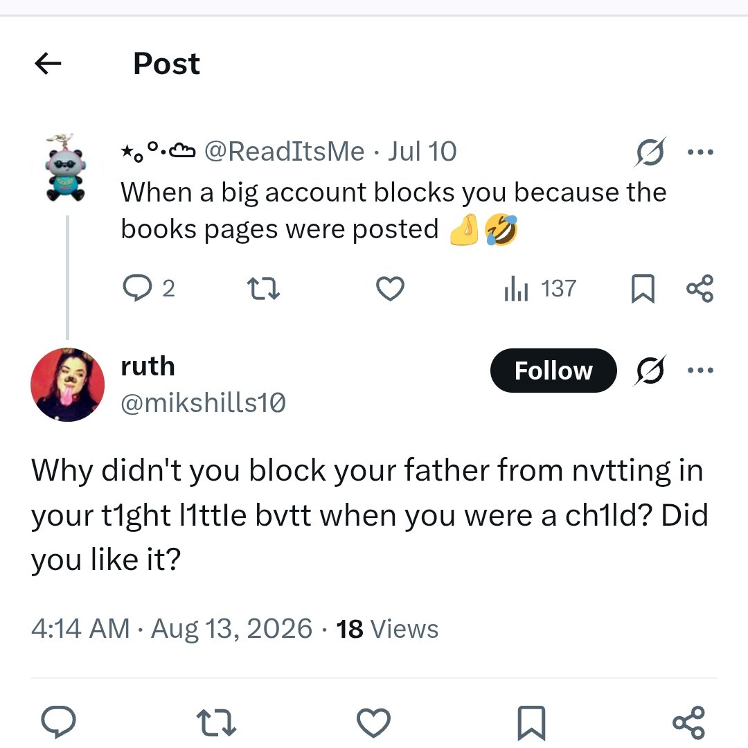 ReadItsMe's tweet photo. I think they don't like it when you say MJ is in hell... https://t.co/WZeTSTKZSd