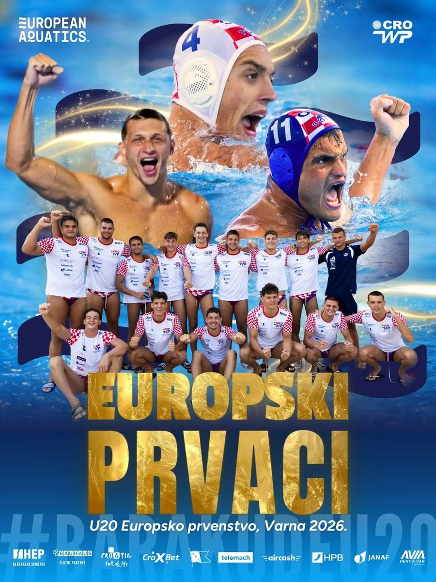 bernardjurisic's tweet photo. Kadeti U16 prvaci svita. 🥇🏆
Juniori U18 prvaci svita. 🥇🏆
Mladi U20 prvaci Europe. 🥇🏆

NEKA DOĐU!

💪👊🇭🇷 https://t.co/bScNwoopNe