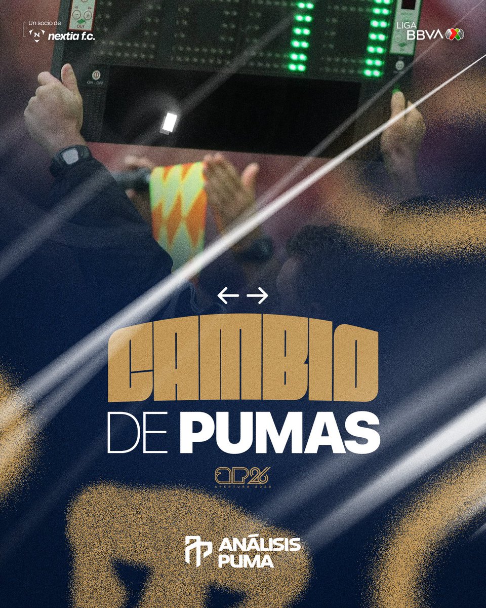AnalisisPuma's tweet photo. ¡CAMBIOS DE PUMAS!

Salen 
Juninho Vieira
Pedro Vite

Entran
Luciano Herrera
Alan Medina https://t.co/YLQiUBR7N5
