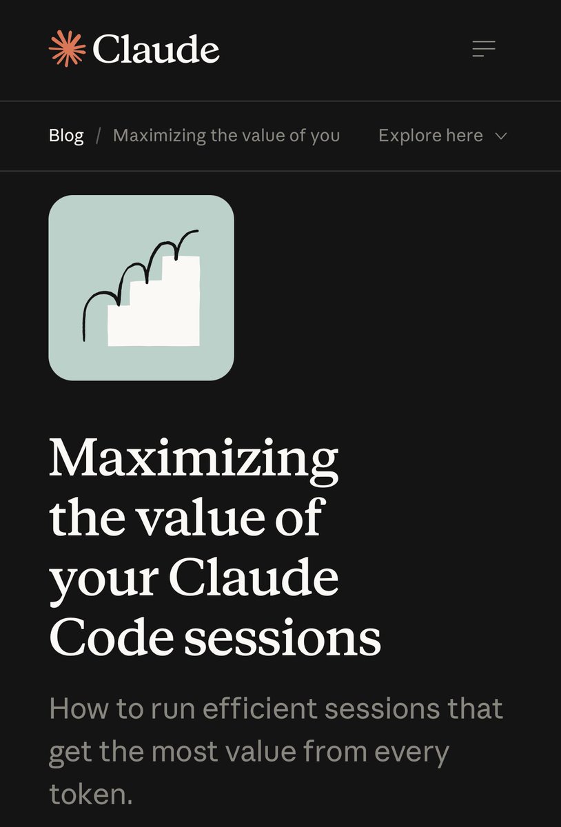 Screenshot of Anthropic's Claude Code best-practices guide highlighting session hygiene and context-management commands