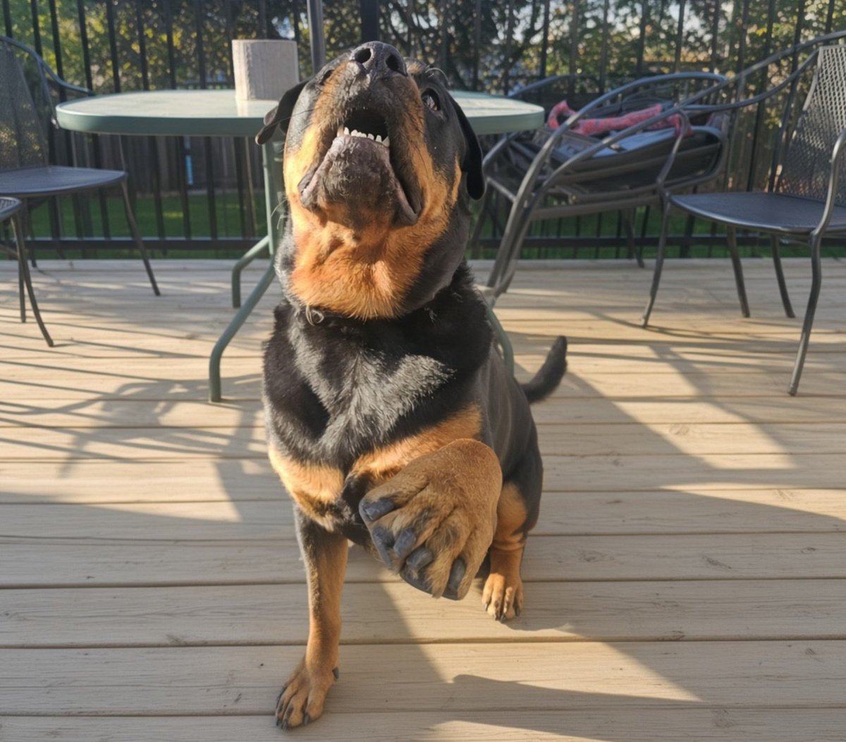 servicerotties's tweet photo. Hey you!!!
Yeah you. Right there. The one staring at this screen.
You're pretty amazing and you have the power to make the world a better place. Don't let that power go to waste.
#YouAreAwesome
#TrustTheDog https://t.co/IysAELBsYy