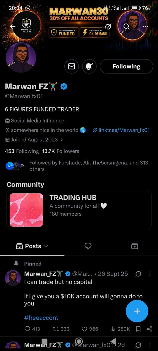 MirackzA's tweet photo. @Isabelloisa1 @FundedNext @Marwan_fx01 @Flynnn_FN @Galib_FN @Aeroonfx @Rasheedisa7 @Awelmo1 The 24hrs window for withdrawed funds to get to your wallet is amazing https://t.co/eaett8x5iw