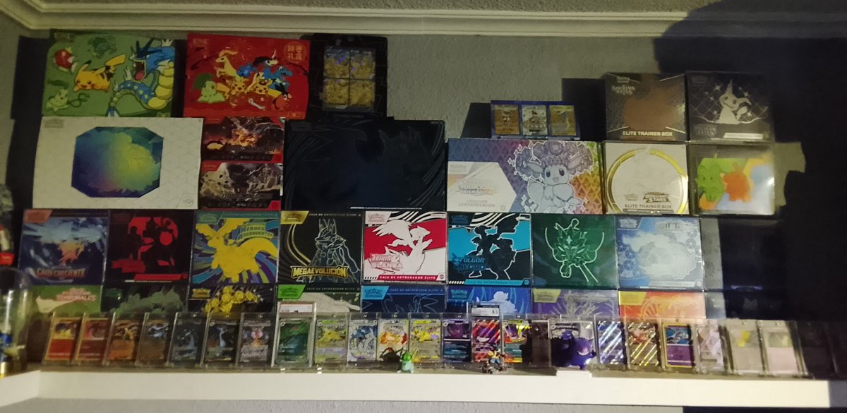 Naginitt's tweet photo. Actualización de nuestra colección Pokémon, perdonad la foto de 💩🙌🏻🤣 #Pokemon https://t.co/sndHgjDjer