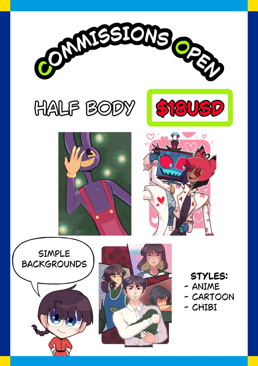 Majin_owo's tweet photo. ✨️ COMMISSIONS OPEN ✨️
https://t.co/OCwFuvESnF
#commissionsopen #lookingforcommission #lookingforanartist #vgen #paypal #digitalart https://t.co/WXTxJ2KYBi