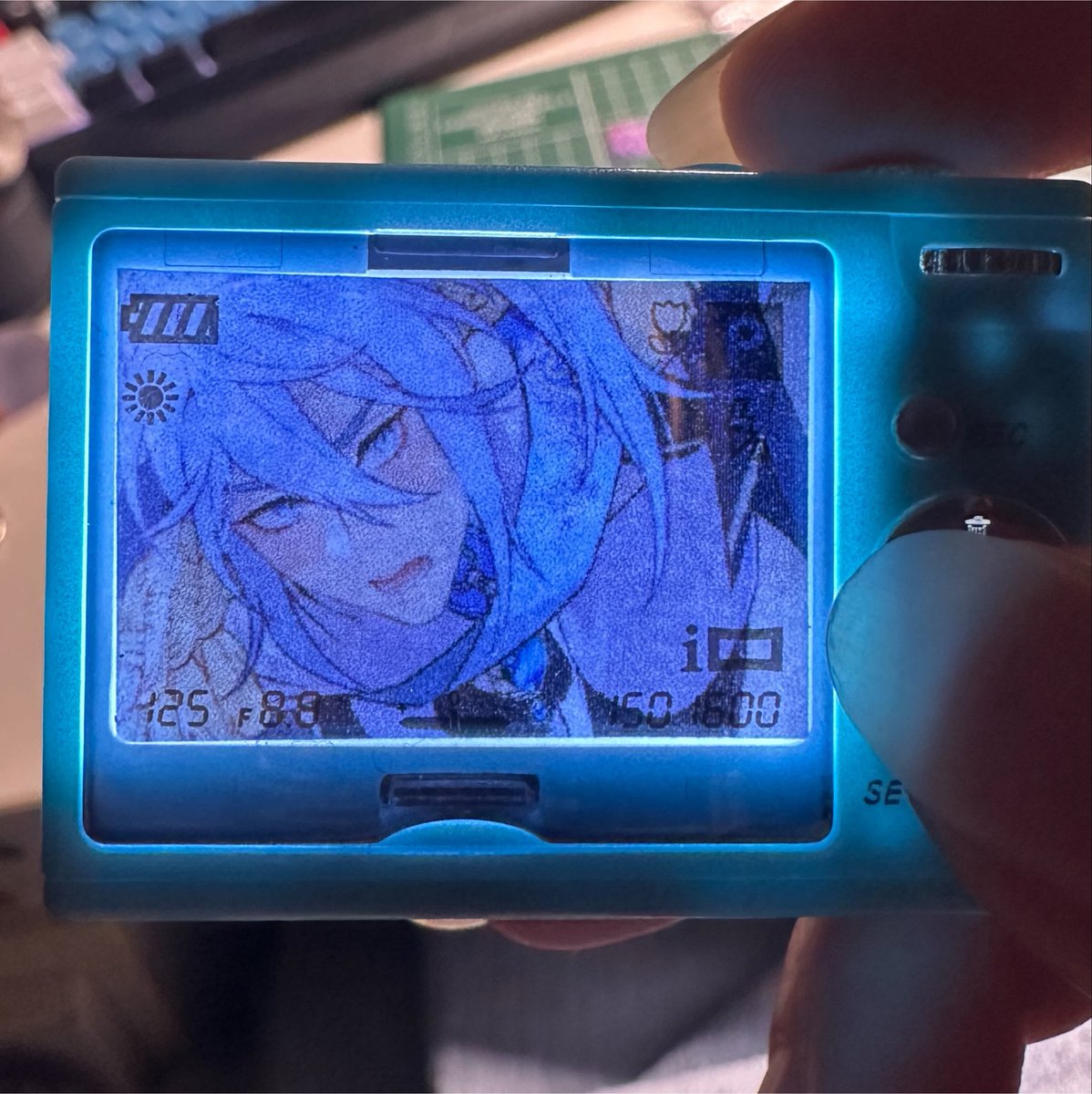 ShuriFire's tweet photo. Testing some gachapon camera 👀🩵💚
#nucarnival #edmond #olivine https://t.co/MPT0Gdwo8s