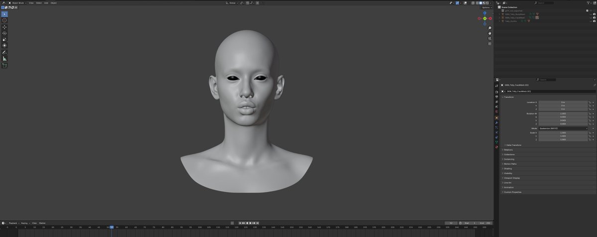 TeleGamesAI's tweet photo. Agents for @TeleGamesAI  working in blender and UE to take Telegames avatars to metahuman levels :) Metahuman - GLB - ty @smorchj  https://t.co/fmsgwKqfZQ https://t.co/wZgr7r7DF1