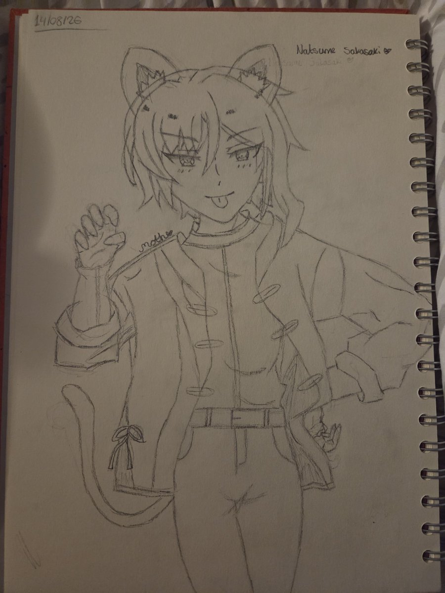 NatsumeCrumbs's tweet photo. Updated piece! Originally I wasn't going to draw his body but something overcame me haha #natsumesakasaki #あんスタ #drawing #art #enstars #ensemblestars https://t.co/yhtqZysAJm