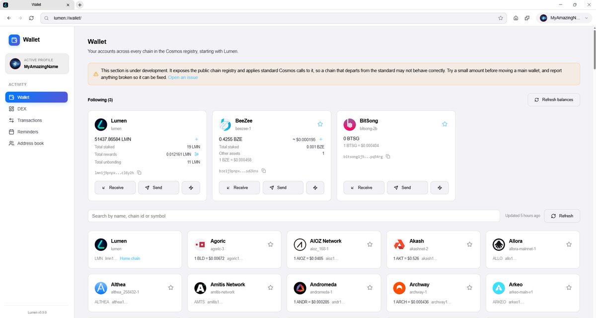 LumenStack tweet picture