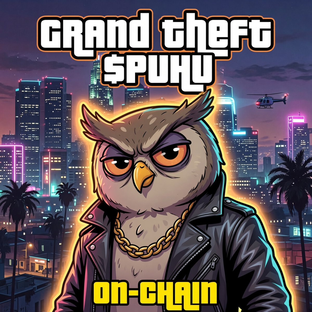 PuhuSolana's tweet photo. GTA VI waiters can wait a little longer

While you’re waiting for the game $PUHU is already live

Not Vice City, on-chain...
Not cities… wallets are getting robbed...
Instead of helicopters, gas fees are flying

https://t.co/f6UwayE9kJ

https://t.co/q9RIb4vDBs

#Solana $SOL #Crypto #Gaming #NFT #Memecoin #Gem