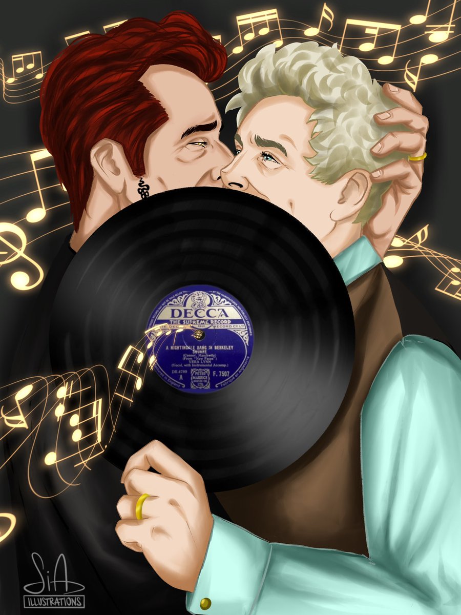 Art_by_SiA's tweet photo. «And there’s nightingales.»

(This isn’t a recent illustration, but I wanted to share it here)

#goodomens #goodomens3 #go3 #aziracrow #ineffablehusbands #crowley #aziraphale #myart https://t.co/08bSqkOIRo