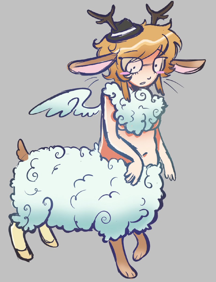 poopeeoopie's tweet photo. fem patrick stump ioh jackalope sheep thing #fob #patrickstump https://t.co/foDW2qbCri