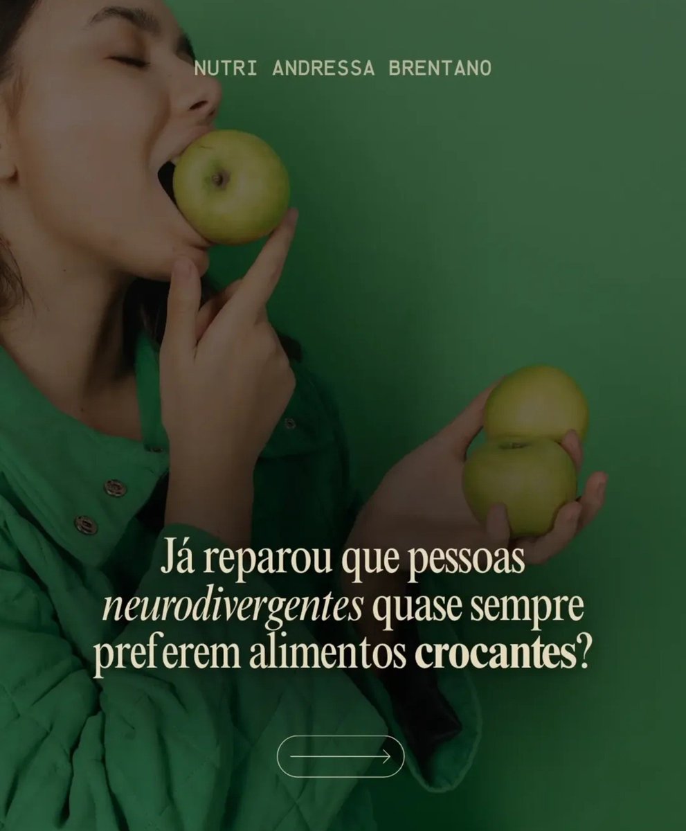 brendasafra's tweet photo. pessoas neurodivergentes tendem a preferir alimentos crocantes e essa nutricionista explicou o porquê!

eu achei super interessante :)
tem mais nos comentários https://t.co/ZT9hOQIN2O
