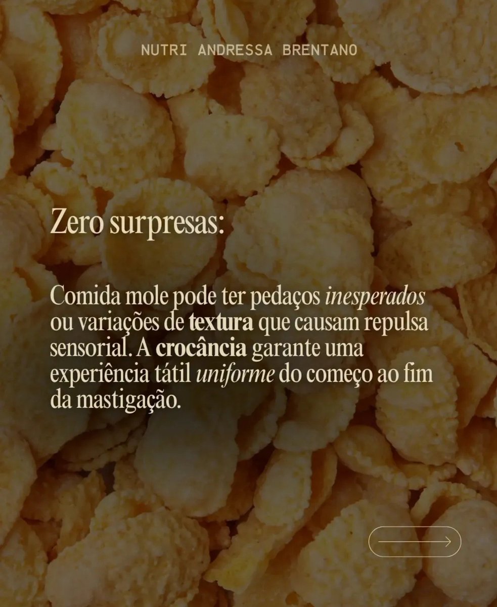 brendasafra's tweet photo. pessoas neurodivergentes tendem a preferir alimentos crocantes e essa nutricionista explicou o porquê!

eu achei super interessante :)
tem mais nos comentários https://t.co/ZT9hOQIN2O