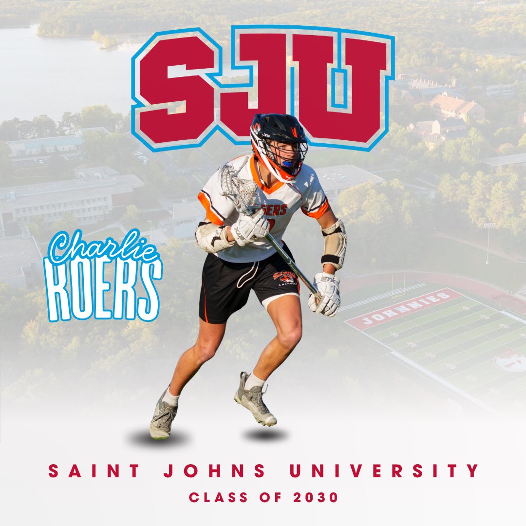 SJULAX's tweet photo. Our Class of 2030 continues to grow! Join us in welcoming Midfield Charlie Roers from Delano High School to Saint John’s Lacrosse.🥍 https://t.co/1VdB2bBF1a