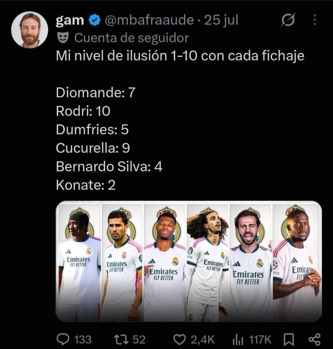 Crackbol10's tweet photo. Así de estúpidos son los madridistas 🤣 https://t.co/WmenF9JDTd
