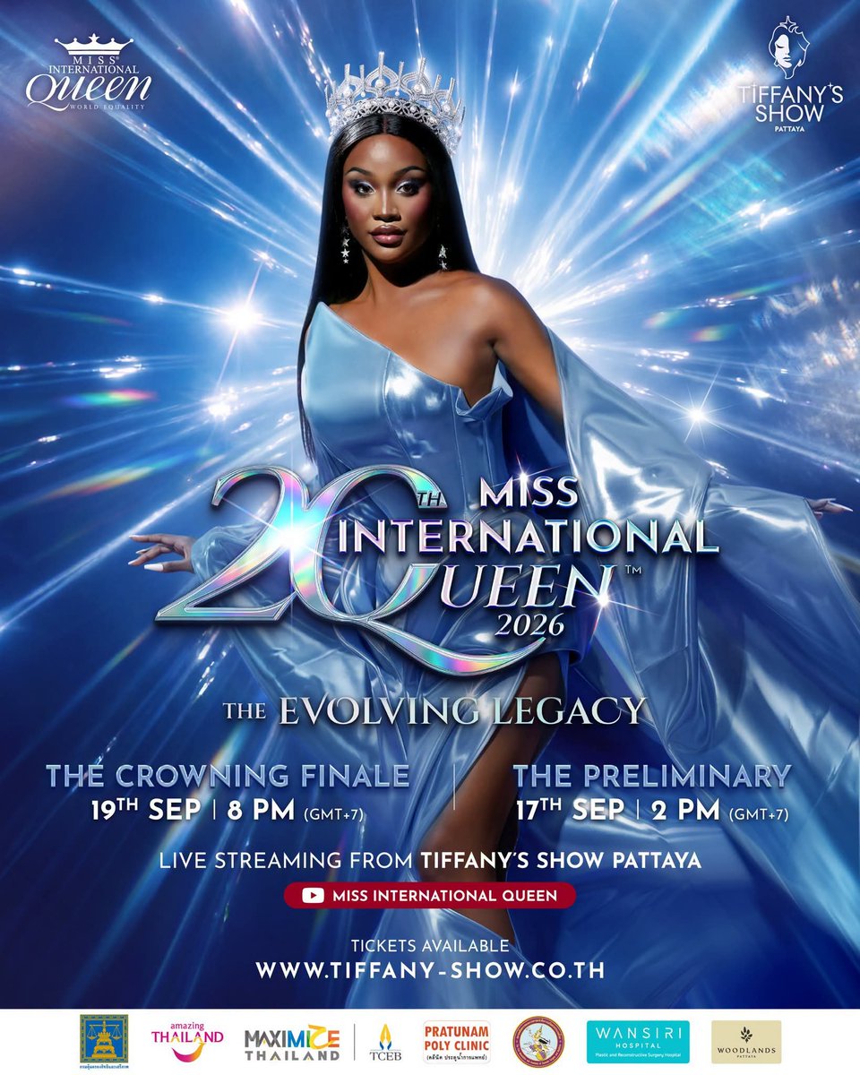 MIQCanada's tweet photo. As we prepare for Miss International Queen 2026, here is the reasons you can't miss the 20th anniversary of the Evolving Legacy!

Here are all the dates you'll need to remember to support @slayverii in her journey to the crown! 👑🇨🇦 #MIQ2026 #MissInternationalQueen https://t.co/sUudiZWXll
