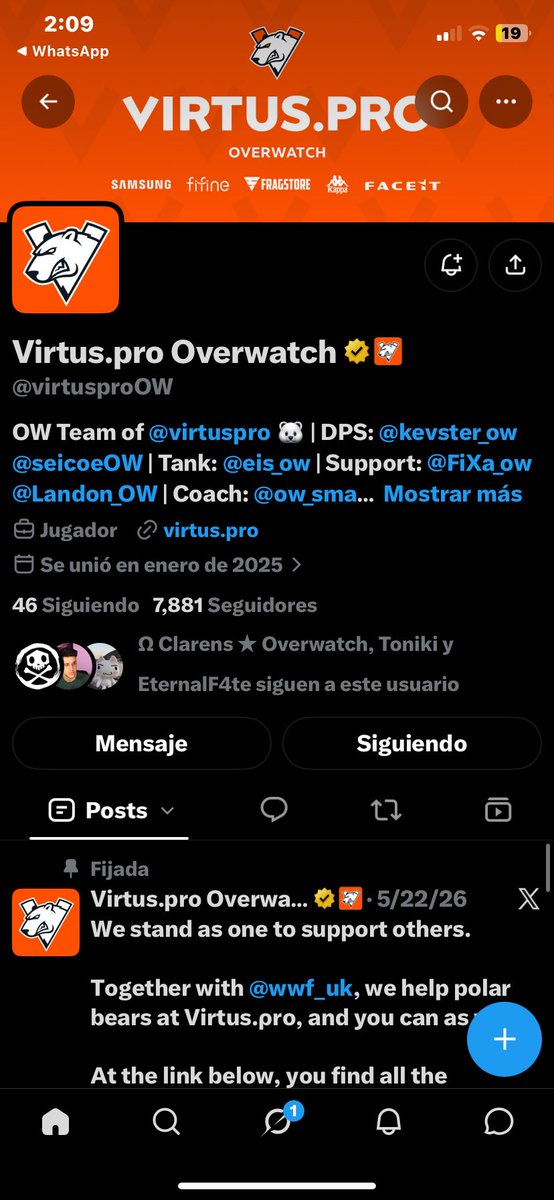 ASTRO_NOVAX's tweet photo. @Toniki20 @virtusproOW @Cristia43242041 A ganar https://t.co/8KufgzCGDI