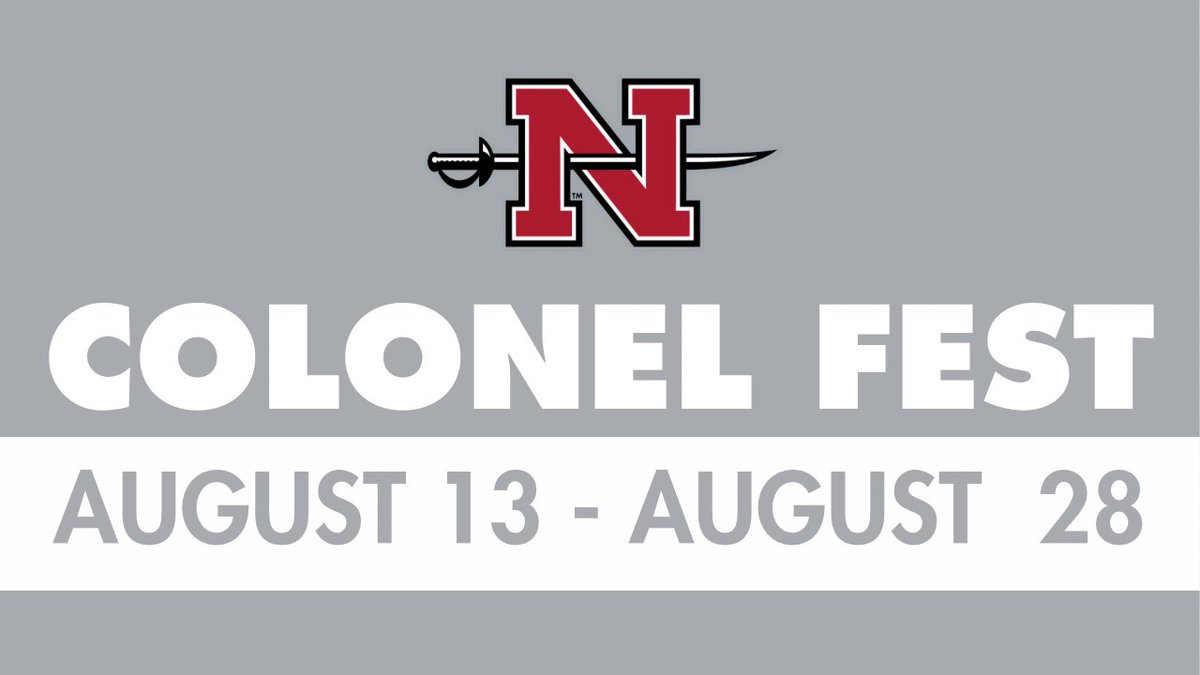 NichollsState's tweet photo. Check out the Colonel Fest events happening the next two weeks! We hope to see you there! 👏 

https://t.co/FhKCG21JEM https://t.co/0SrumMVPY5