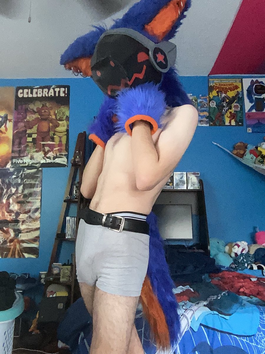 BlitzerBallsAD's tweet photo. Happy National Underwear Day!!
.
From ur favorite freaky proot!
.
Gonna have a few posts, cuz I took too many lol
Part 1 of 3
.
.
.
#furrynsfw #fursuitnsfw #nsfw #mursuit #murrsuit #murrsuiting #mursuiting #protogen #happyunderwearday https://t.co/QEeZBbLdZa