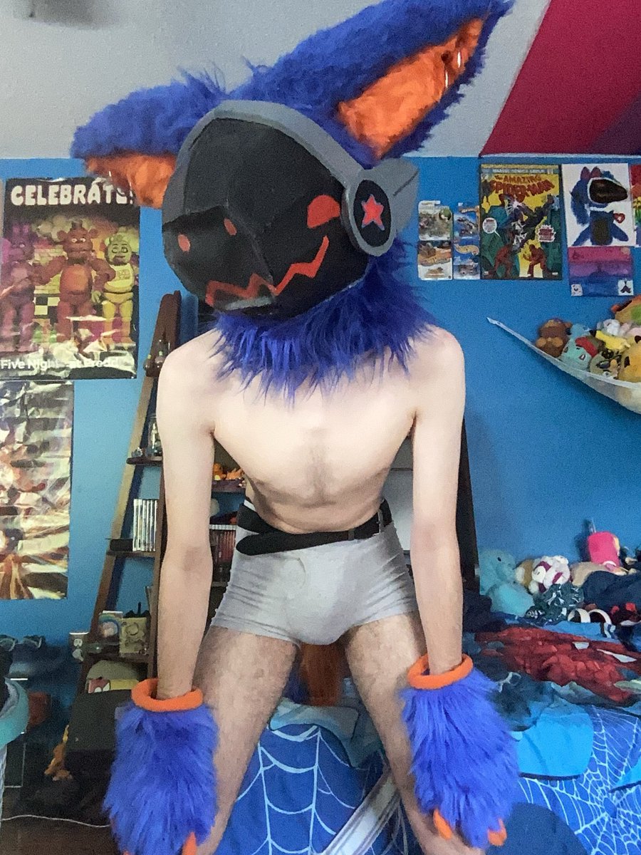BlitzerBallsAD's tweet photo. Happy National Underwear Day!!
.
From ur favorite freaky proot!
.
Gonna have a few posts, cuz I took too many lol
Part 1 of 3
.
.
.
#furrynsfw #fursuitnsfw #nsfw #mursuit #murrsuit #murrsuiting #mursuiting #protogen #happyunderwearday https://t.co/QEeZBbLdZa
