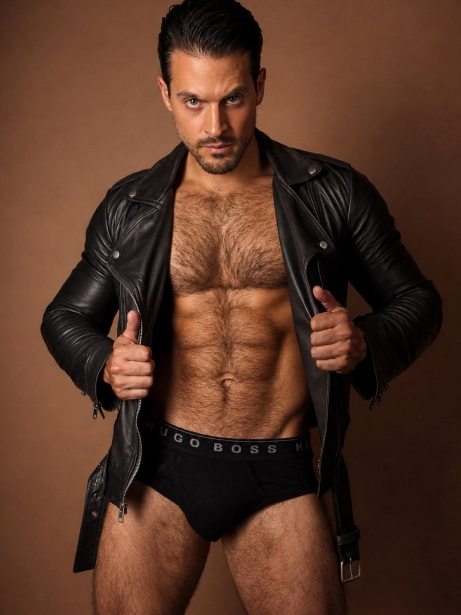 mariolcyrus's tweet photo. Juan Carlos A #blackleatherjacket #leatherjacket #jacket #blackjacket #fetish #leatherjacketfetish #leather #leathermen #leatherman #instagram #men #clothes #menclothes https://t.co/3G6EsNpVun