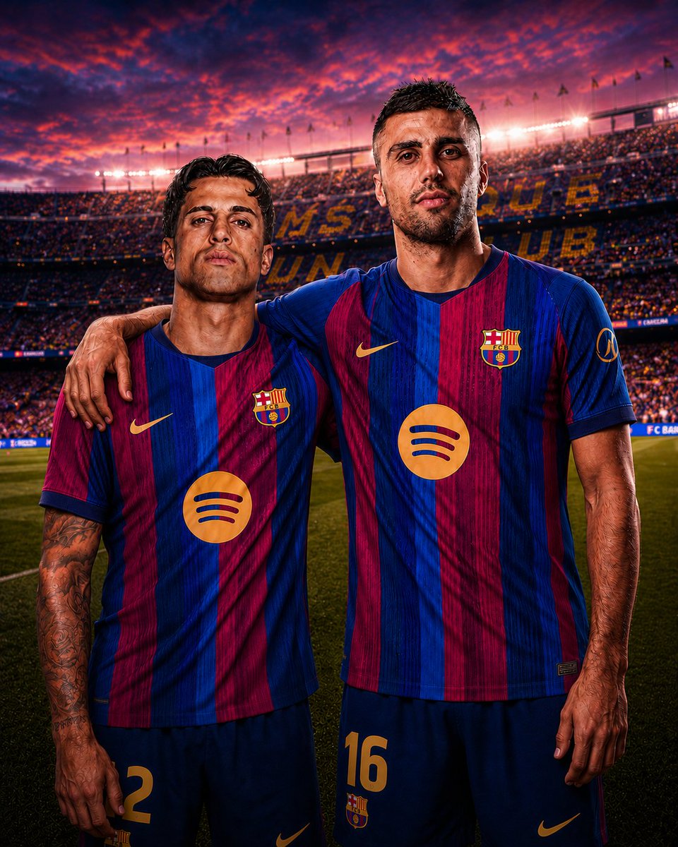 idextratime's tweet photo. BARCELONA DUA HERE WE GO DALAM SATU MALAM. WOW! 💣💥

✅️ Rodri (30/DM/🇪🇦) dari Man City biaya transfer total €76,5 juta.

✅️ Joao Cancelo (32/LB-RB/🇵🇹) dari Al Hilal bebas transfer. https://t.co/P5OZWWAoNI