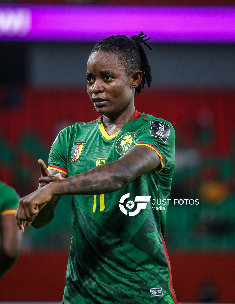 AllezLesLions's tweet photo. 🟢 Marie Gisele Ngah Manga est l’actuelle co-meilleure buteuse de la CAN Féminine 2026 avec 5 buts. ⚽️🇨🇲

📸 @Justinaaniefiok https://t.co/LAikTUYfWs