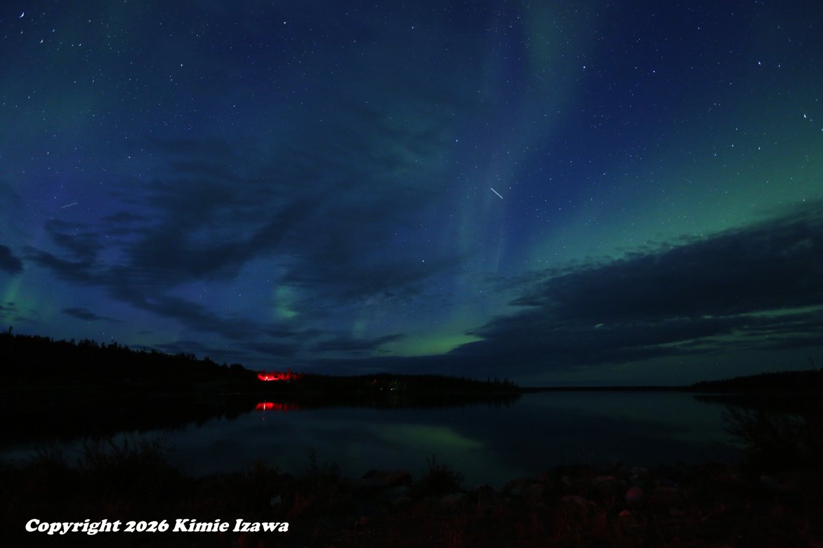 audrey19740719's tweet photo. #Aurora from #Yellowknife at #Pontoonlake
August 16, 2026 Sun 0:00-3:00am +8℃ Partly Cloudy
#NWT #ExploreNWT #SpectacularNWT
#northwestterritory #northernlights
#イエローナイフ #ノースウェストテリトリー
#オーロラ #オーロラ姫 #夏オーロラ https://t.co/CAADPjJSG0