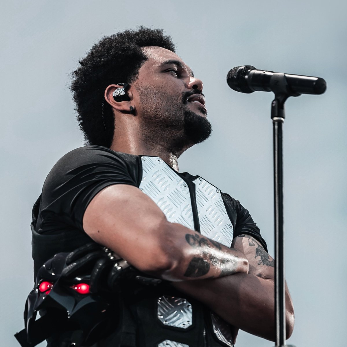 PopBase's tweet photo. The Weeknd is officially set to perform five shows on his 'After Hours Til Dawn Tour' at Wembley Stadium, with a capacity of 90,000.

The shows resulted in the Arsenal vs. Manchester City Community Shield match being relocated from Wembley, its traditional home, to Cardiff, roughly 150 miles away.

(https://t.co/NRPSFZzFuA)