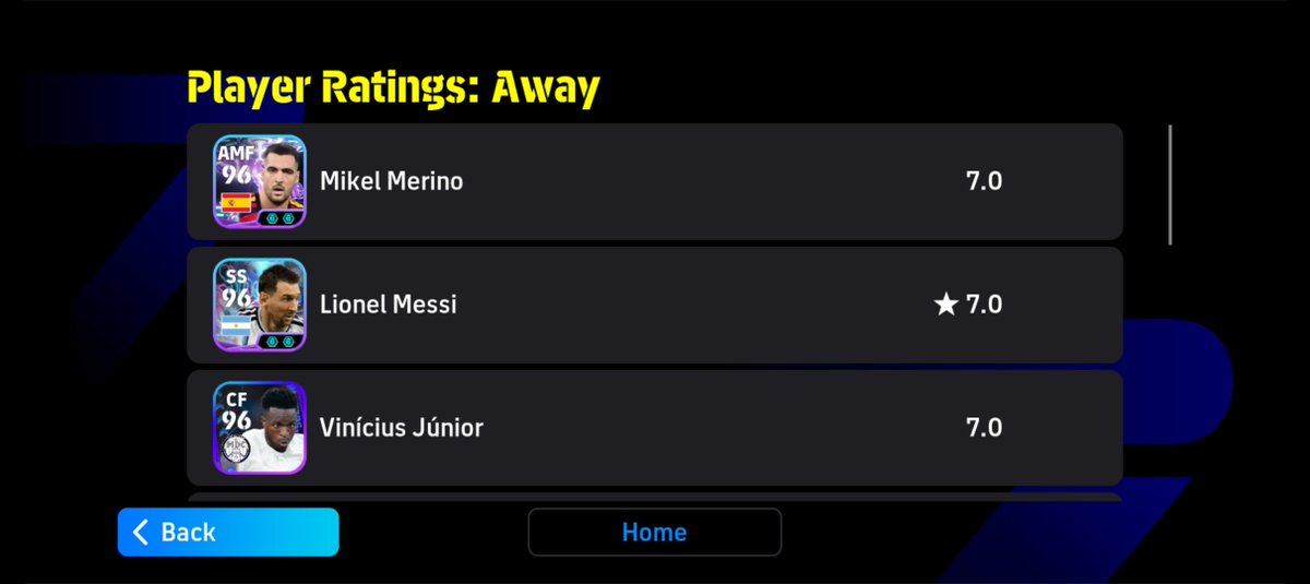 Ritvik49934193's tweet photo. @9alefootball Crazy goal by this Messi card https://t.co/I4YVWbVWkC