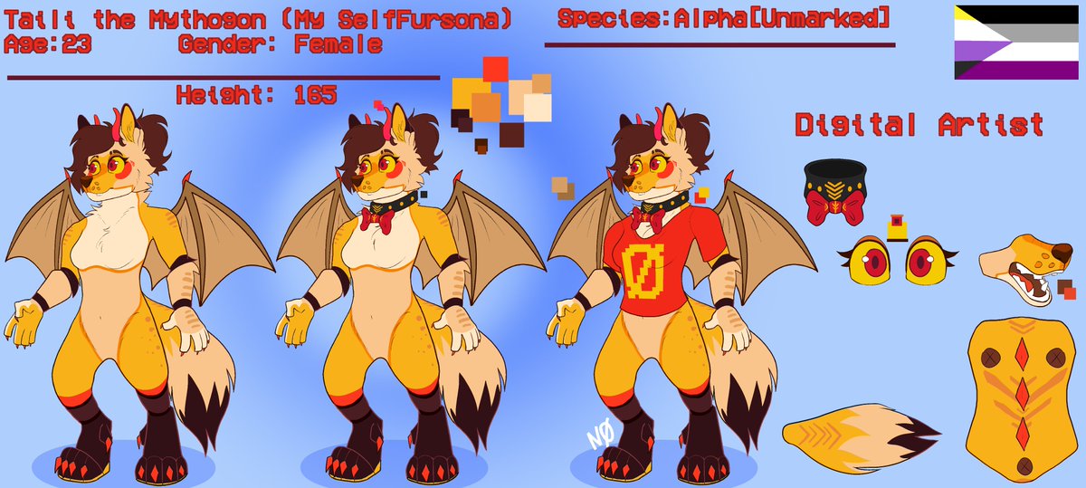 N0NameArtist666's tweet photo. My Fursonas Arts.

#artㅤㅤㅤㅤ #digitalartㅤㅤㅤㅤ #fursona #fursonaart #furry #furryartㅤㅤㅤ https://t.co/UyGXW3XVKh