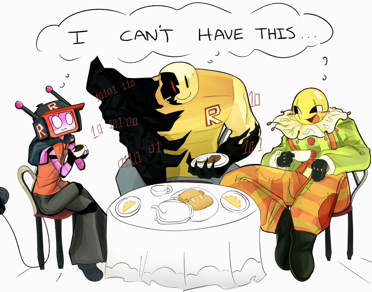 queenadrna's tweet photo. this is the full drawing also , lovely commission req https://t.co/jV0OR8A7cT