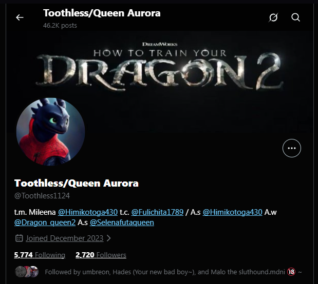 RoleplayerERP's tweet photo. Sorry, but I had to. This person blocked me for no reason, without even telling me why they blocked me. Is that cowardice? I didn't write you anything serious. I just wanted to roleplay, not get blocked.

@Toothless1124 < prefer gets followers inshead of roleplaying. https://t.co/rVoh6g7I92