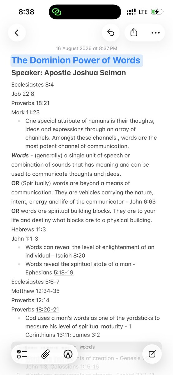 rnyantakyi002's tweet photo. The Dominion Power of Words by Apostle Joshua Selman 
#SoundOfRevivalCanada https://t.co/7dwsuusKbG