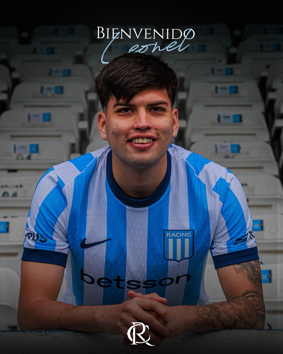 MDePasesArg's tweet photo. #MercadoDePases | 🤝 [OFICIAL] Leonel Pérez es nuevo jugador de #Racing. El volante central, ex #Huracan, arribó a préstamo desde Gremio 🇧🇷 hasta el 30 de junio de 2027 con opción de compra por el 100% del pase ✍️🏼. https://t.co/EWl9f0u9Cn
