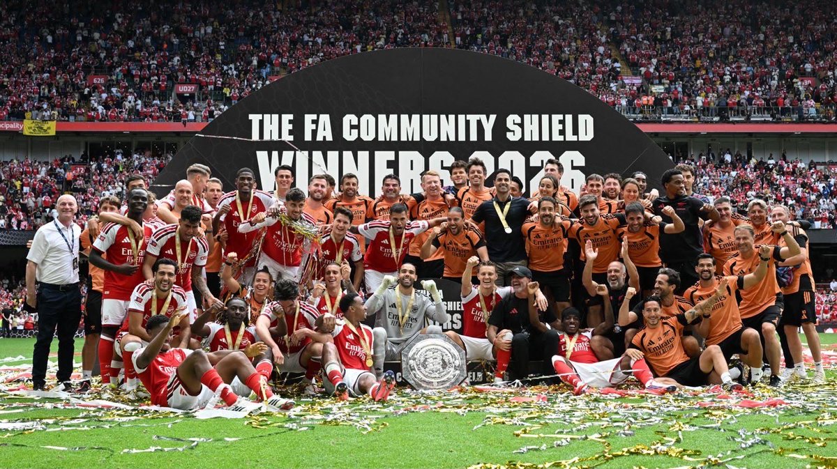 MMolina_8's tweet photo. FA Community Shield 2026 🏆

What a way to start!

Together. Always 🔴⚪️ https://t.co/zEPluIzvXa