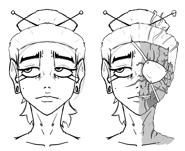 Flover_Seed's tweet photo. Susan, before and after the injury https://t.co/Ts7EGd8rs3
