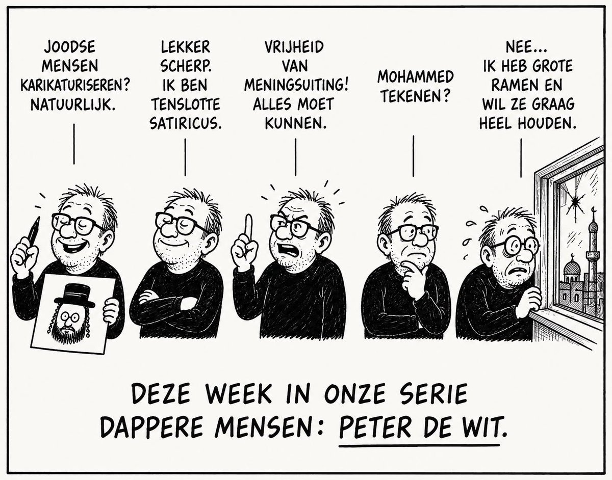Repelsteeltje21's tweet photo. Deze week in onze serie dappere mensen: Peter de Wit!
Cartoonist bij de @volkskrant 
Met dank aan @ShannaVink https://t.co/wh2fRYkFpq