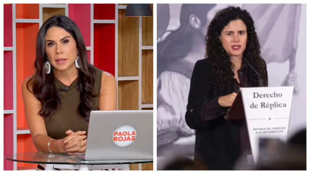 DiariodeYucatan's tweet photo. 🚨 Paola Rojas denuncia ataques tras aparecer en “lista negra” de Luisa María Alcalde

La periodista y conductora Paola Rojas denunció que comenzó a recibir decenas de insultos y amenazas luego de que su nombre apareciera en la “lista negra” presentada por Luisa María Alcalde.

Paola Rojas señaló que los ataques también alcanzaron a su familia y que algunas personas comenzaron a hacer alusiones a su pasado y a situaciones de su vida privada. “Ahí me puso en esa lista y pues ya inmediatamente las ofensas también empezaron”, relató durante su noticiero.

El caso también originó reacciones de periodistas como Joaquín López-Dóriga, Carmen Aristegui y Adela Micha, quienes cuestionaron la exhibición de periodistas y sus posibles consecuencias para la libertad de expresión.

👉 La nota completa:
https://t.co/l0G1ksz4V2