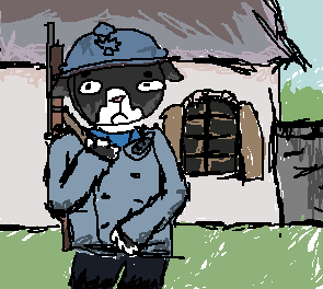 sealquestdev's tweet photo. i figured out that new fangeled colors and background thing, here is gay little french guy https://t.co/xCr7nbfgnC