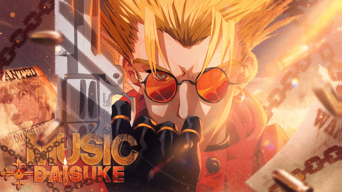 daisukerapper's tweet photo. SAIUUUUU, quero geral lá!!🌪️💰

Tempestade (Vash the Stampede) https://t.co/QH51CruxZY