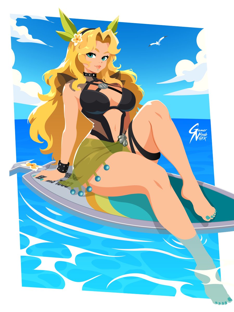 GamernoobGFX's tweet photo. Intentando cosas nuevas, inicio de nuevo con esta ilustración vectorial de Magik - Soul Surfer.

#Magik #Soul_Surfer #MarvelRivals https://t.co/yh5u25Qwui