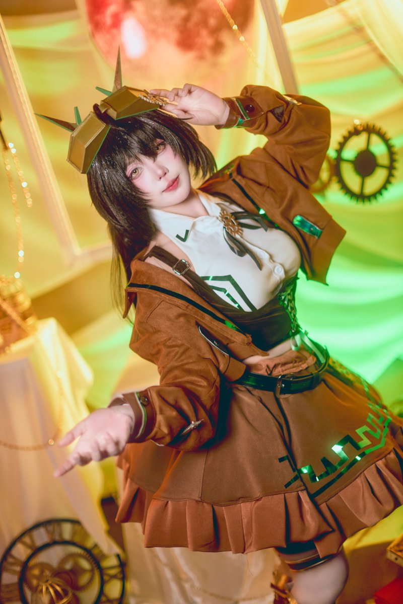 muchi3l's tweet photo. Artisaria fantome!⚙️💖 
#ヴァンガード #コスプレ #Vanguard #cosplay #アルティサリア https://t.co/WnsvFe0k25