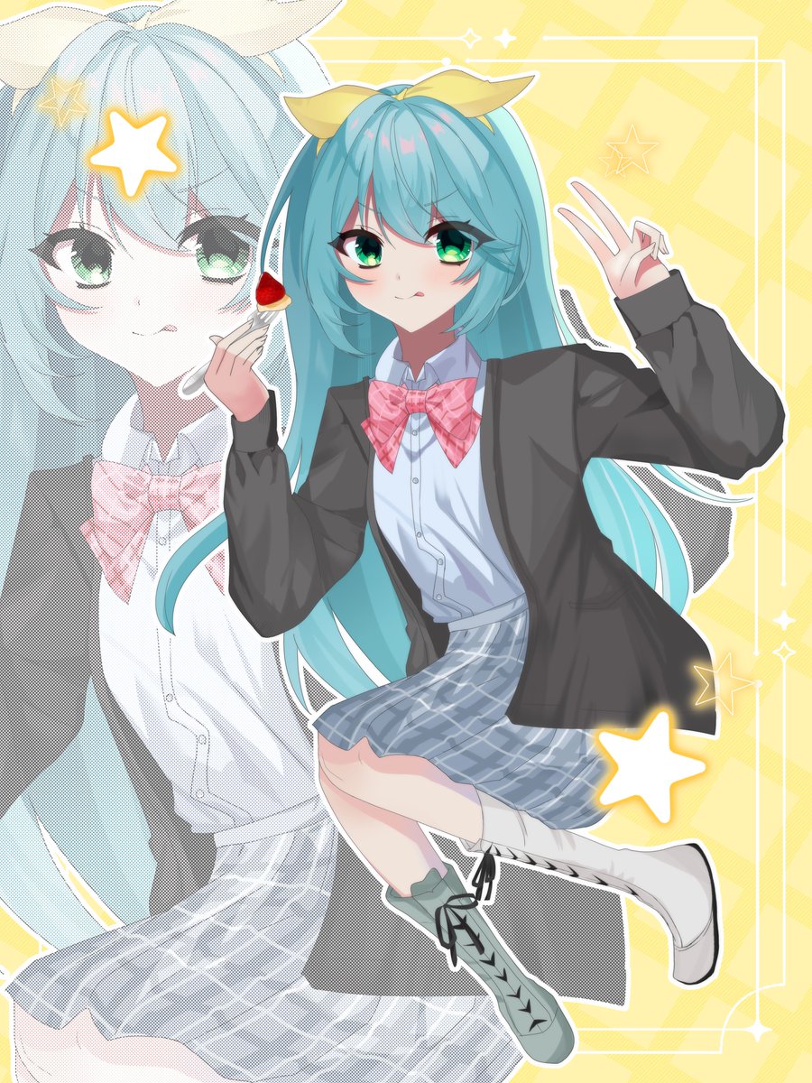 ll_0v0_'s tweet photo. お誕生日おめでとうございます🎶
#秋葵高校美術部 https://t.co/kGX6sUjvBG
