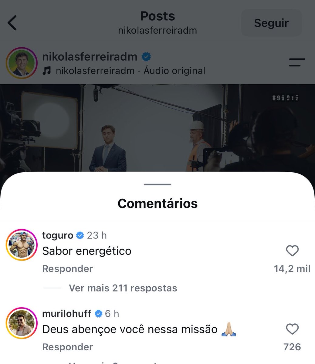 Ferroseto's tweet photo. @poponze murilo huff também curtiu e comentou? Isso vcs não posta, aliás vários cantores sertanejo curtiu! Mas percebi que essa página quer fazer de tudo por like e querendo atacar a moça sozinha, seja justa posta vários famosos que curtiu! https://t.co/PUnCdL8gZr