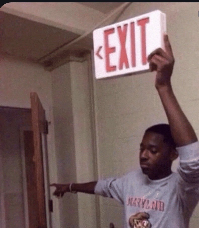 phvirden's tweet photo. @smc429 No maybe about it…RFK - here’s the exit! https://t.co/8oT7TBGKN8