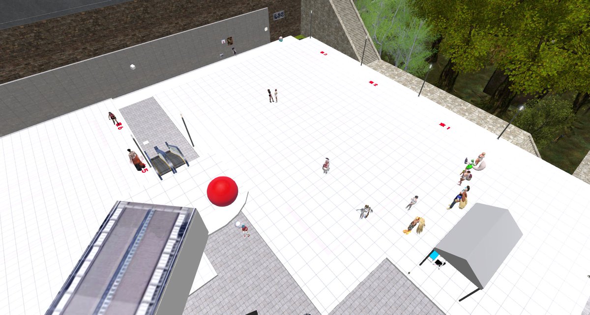 Alpa_SecondLife's tweet photo. #SLC108 撤収作業の様子
←撤収前 撤収後→ https://t.co/RcAZCN38iN