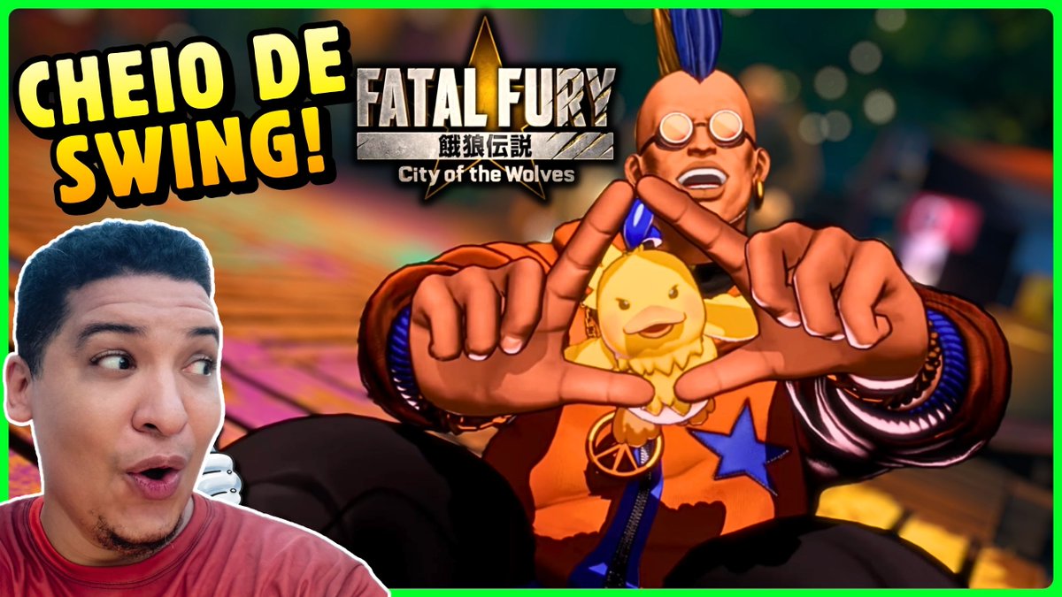 JacobGameClub's tweet photo. O REI (Pato) VOLTOU! 🦆👑
Conferindo o trailer do Duck King em Fatal Fury: City of the Wolves e a energia e Swing estão absurdas!
Minha reação e análise ao vivo ao Trailer dele em CotW! 👊🎮
👉 https://t.co/fJdS8PNLKa
#FatalFury #CotW #DuckKing #FightingGames #JacobGameClub https://t.co/vwmomv3qNy