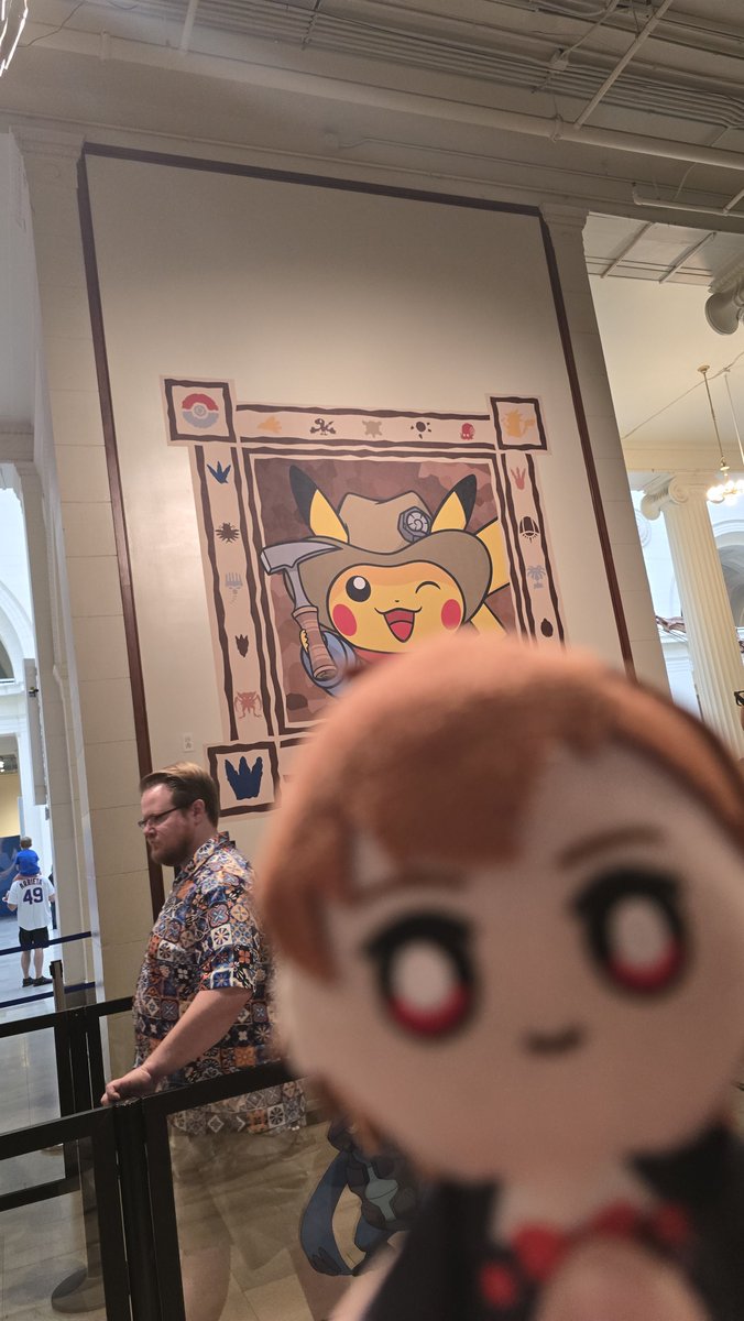 xfinalstarx's tweet photo. Just some of the many photos from our trip to the Pokémon museum, including one of the bday boys praising the Helix Fossil! It was a super fun trip! Now to get 2-4 hours of sleep before I need to go back to work... 🥲 https://t.co/vmucY400Jg