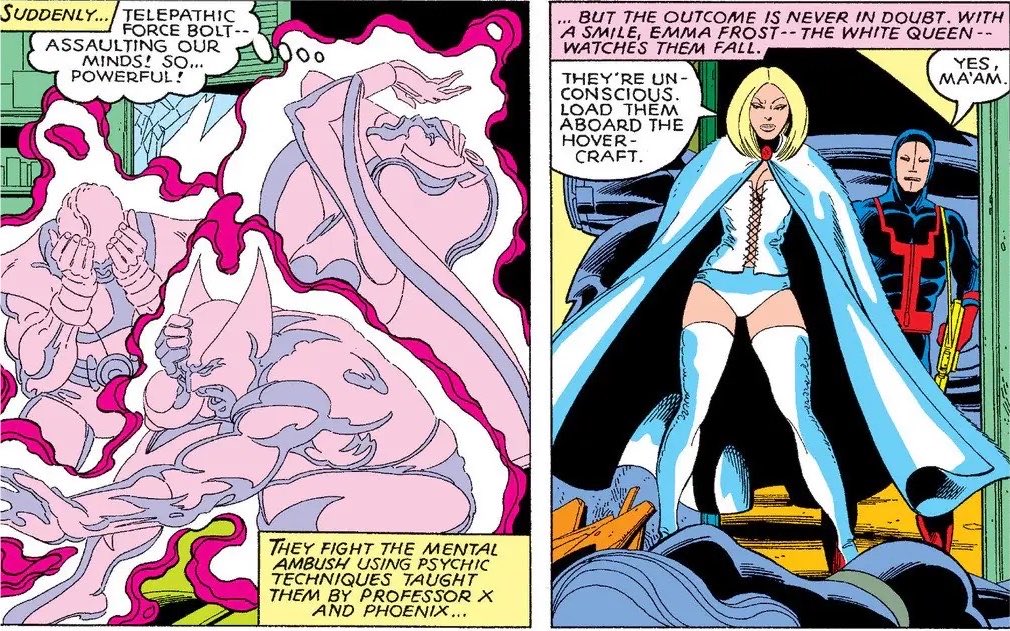 The25thZenin's tweet photo. Started my first ever X-men comic (uncanny Xmen 129-193)  and the X men already got kidnapped by Emma frost &amp; the hellfire club while they were trying to recruit Kitty Pryde. I can tell I’m in for a good run https://t.co/lRvsub9Fn2